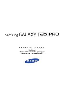 Samsung Galaxy Pro 12.2 manual. Camera Instructions.